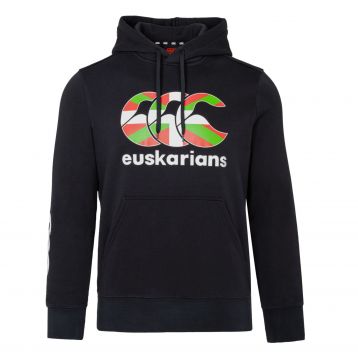 Sweat à capuche Euskarians homme - noir